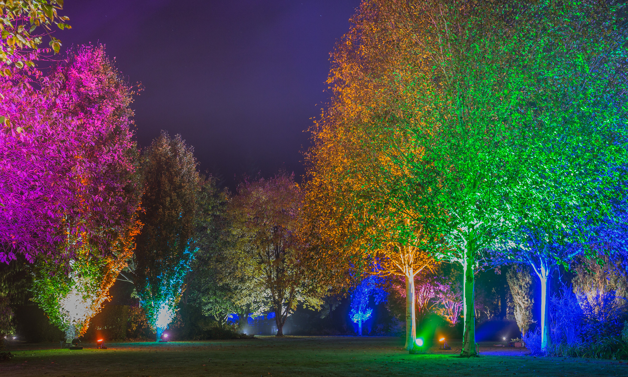 RHS Glow at Rosemoor The Royal & Fortescue Hotel North Devon