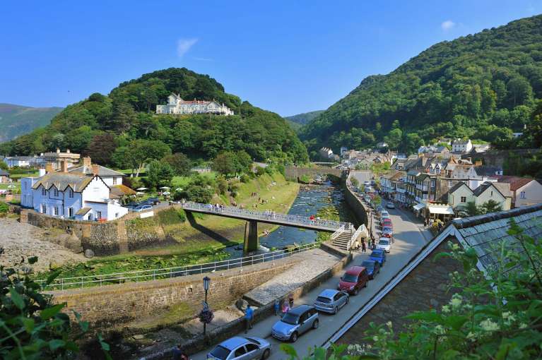 River Lyn through Lynmouth North Devon