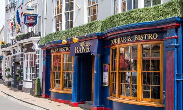 Royal and Fortescue Hotel Exterior from Barnstaple High Street