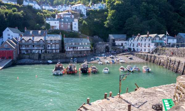 Clovelly harbour