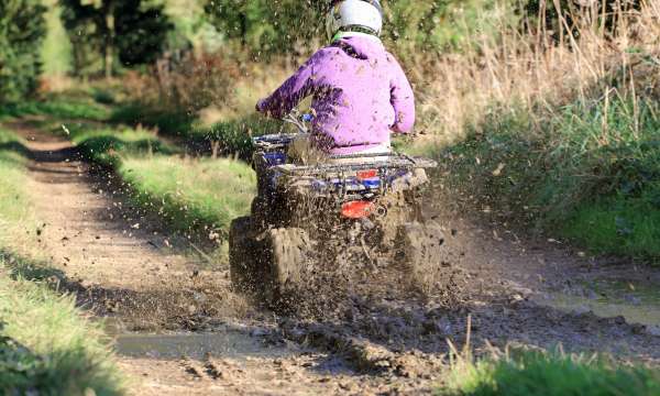 person on a motocross