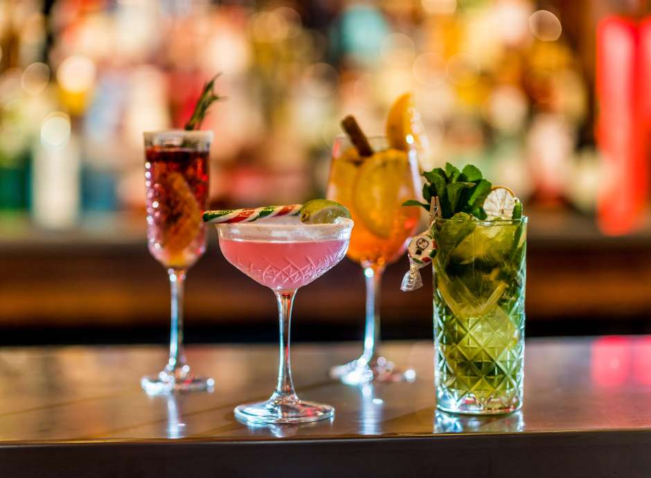 Royal and Fortescue Hotel Bar 62 Festive Cocktails