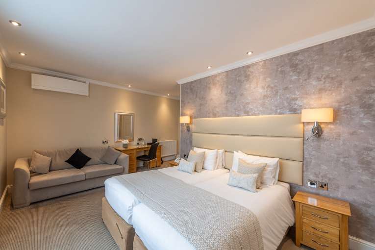 Deluxe Bedroom at The Royal & Fortescue Hotel